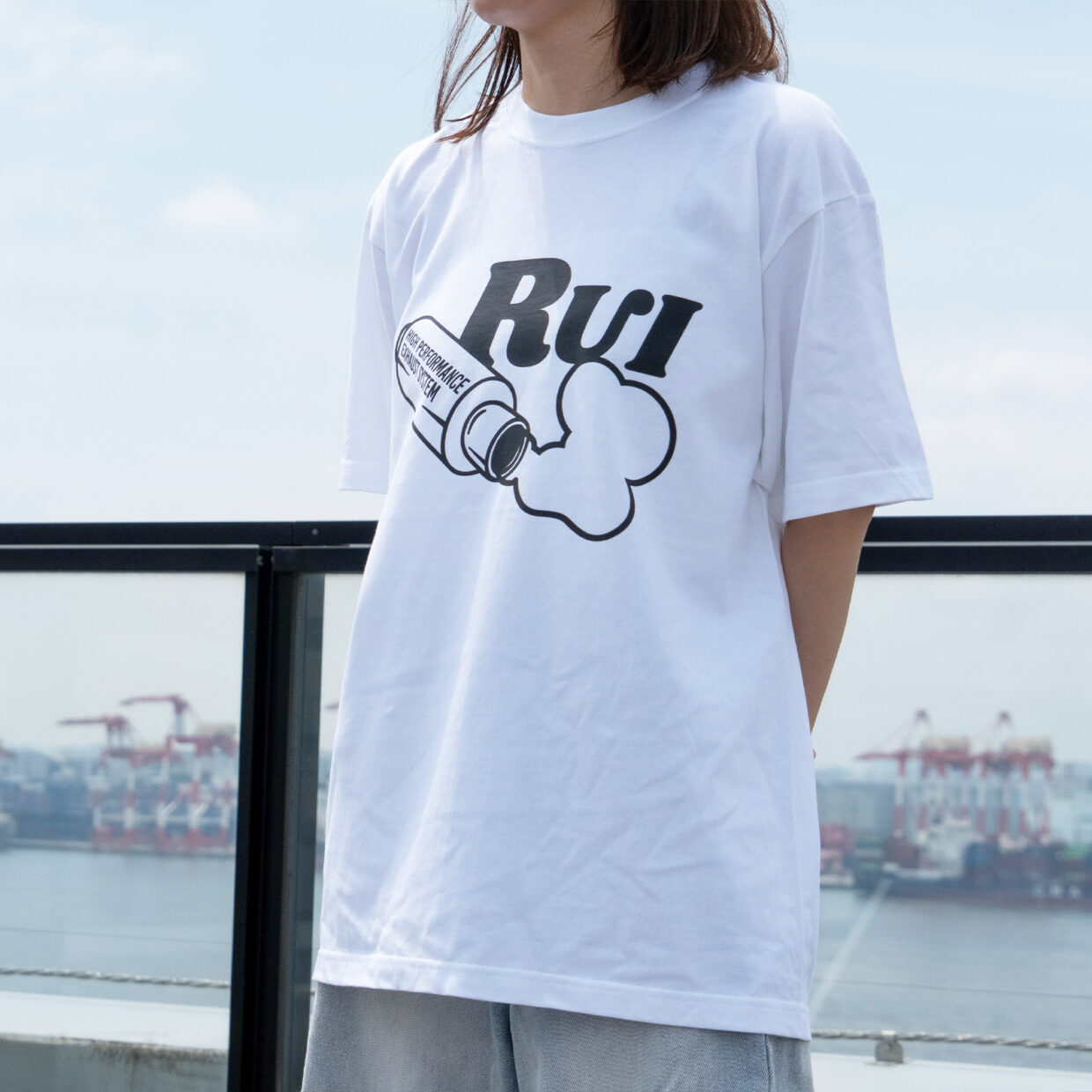 RUIオリジナルTシャツ002（ホワイト）